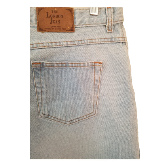 Moda Intl The London Jean Denim Cut Off Women's‎ Shorts Size 16 Inseam 4.5 in - Picture 7 of 9